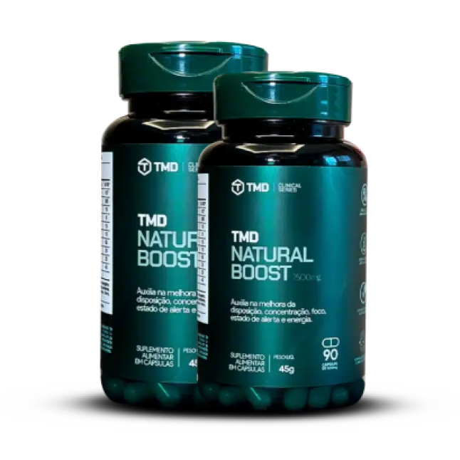 Combo TMD Dia & Noite - Natural Boost + Sleep Calm - 150 capsulas