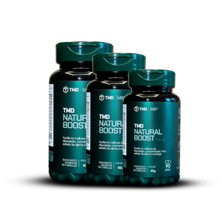 Combo TMD Dia & Noite - Natural Boost + Sleep Calm - 150 capsulas