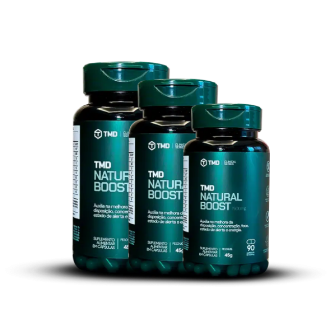 Combo TMD Dia & Noite - Natural Boost + Sleep Calm - 150 capsulas